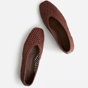 Madewell Brown Woven Flats